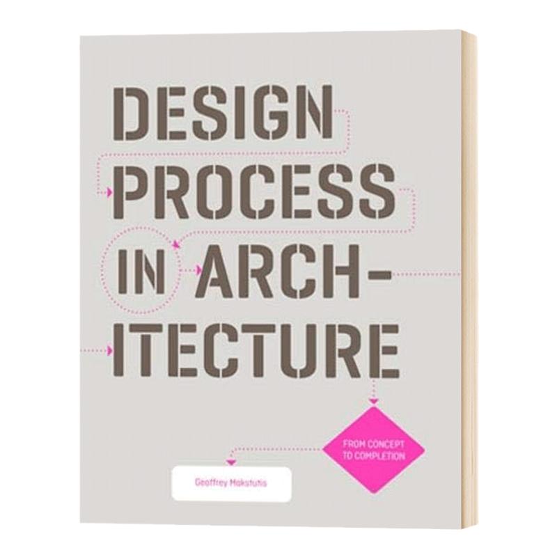 建筑的设计过程 从概念到建成 英文原版 Design Process in Architecture 建筑设计灵感启发学习 英文版进口原版英语书籍