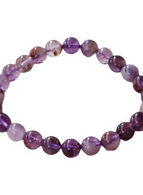 男女紫幽灵天然手链手串原创设计