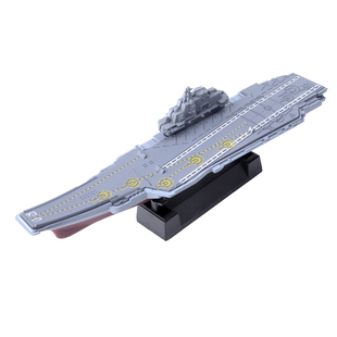 军舰8件套拼装船模型仿真航母巡洋驱逐舰核潜艇儿童拼插军事玩具