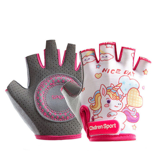 ETTNB儿童自行车手套骑行半指透气防滑夏季薄款户外运动单车装备