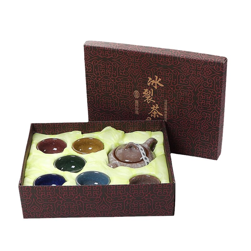 功夫茶具套装定制logo小礼品