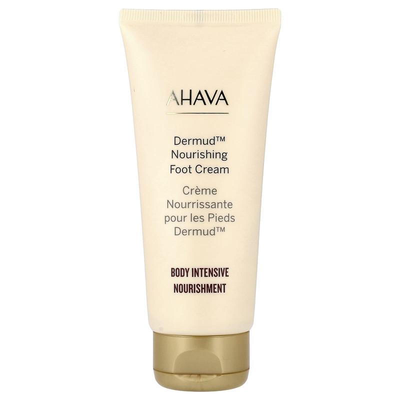 AHAVA,Dermud™ 滋养足霜，3.4 液量盎司（100 毫升）