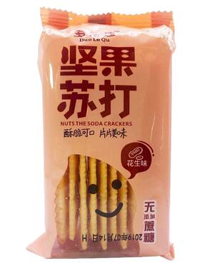 多乐趣无添加蔗糖花生口味坚果