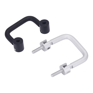 铝合金折叠拉手P9可活动圆棒内外牙定位小提手配电箱抽屉柜门把手