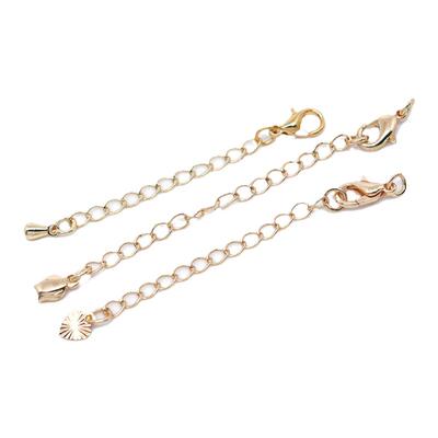 包金延长链手工饰品材料