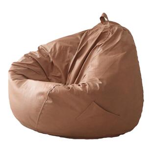 科技布懒人沙发豆袋飘窗垫防泼水拆洗儿童单人梳化懒骨头可躺坐垫