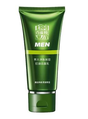 百雀羚男士净衡保湿控油洁面乳正