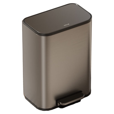 VEELAR厨房垃圾桶大号大容量2026新款家用客厅轻奢高档不锈钢意式