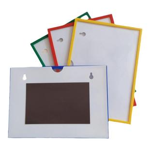 价格保护新款磁性标签强磁标签卡货架挡板标识A4文件柜标签套可擦