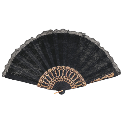 复古蕾丝折扇女流苏古风扇子流苏