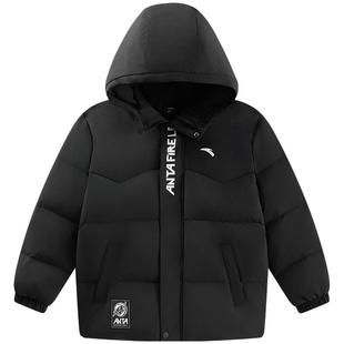 星火篮球系列安踏儿童男大童羽绒服2025冬款新保暖中大童防水外套