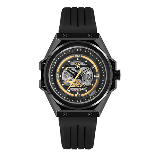 MLB美职棒手表男款全自动机械表镂空潮流青少年学生夜光防水手表