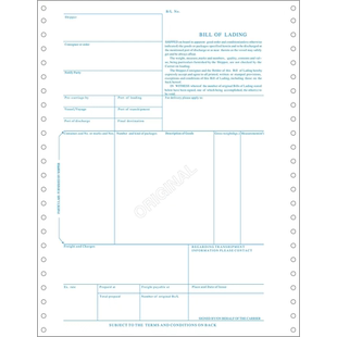 鑫广力通用中性海运提单六联三正三副 货代提单 NVOCC货代提单FCR 3三正三副货代提单 船代国际物流船舶定制