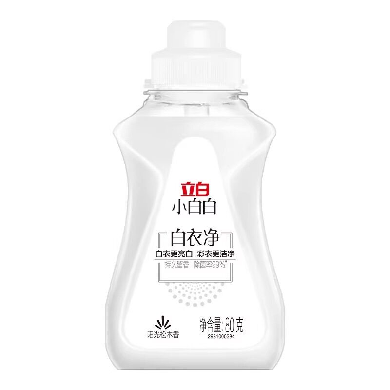 立白小白白衣服白衣净洗衣液