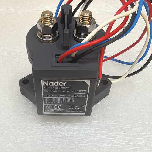 议价良信NDZ3X-25010高压直流接触器线圈9-36V接触点250A1000V250
