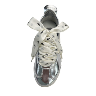 印花丝绸缎带鞋带适配阿迪T头德训鞋芭蕾diy印字球鞋板鞋蕾丝配饰