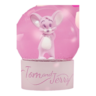 Soap Studio猫和老鼠杰瑞桃花朵朵水晶球情人节惊喜表白礼物治愈