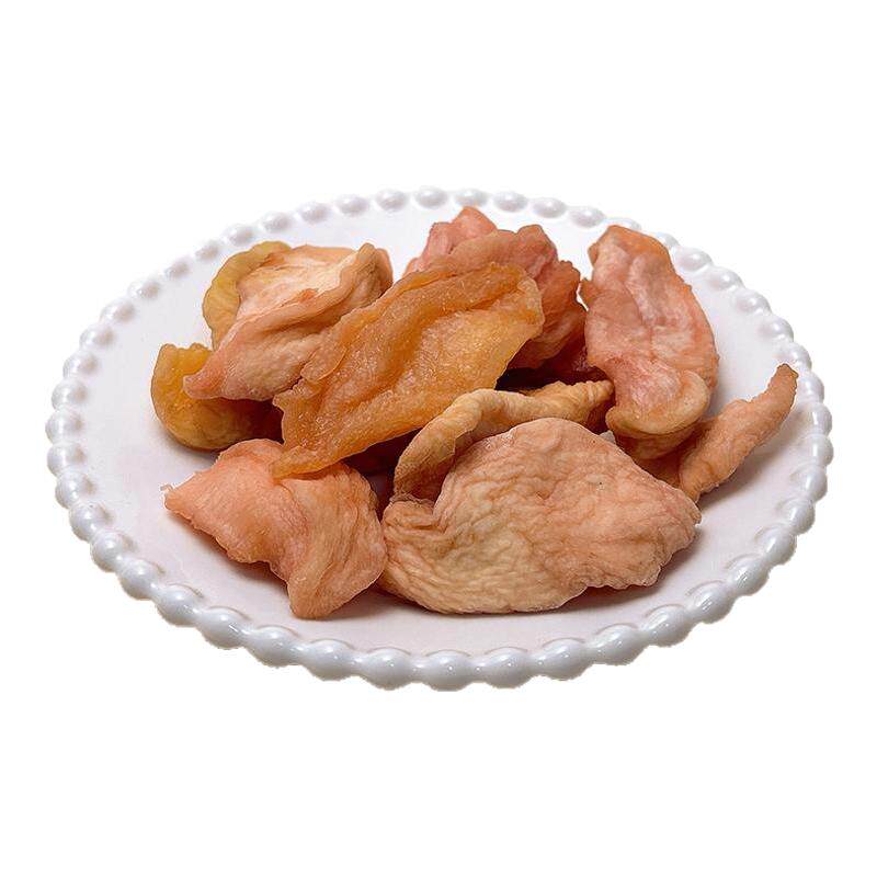 钰小姐白桃干不加糖无添加剂健康零食软糯酸甜桃香孕妈儿童零食