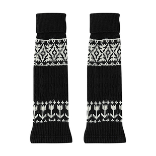 Enjoy it费尔岛袜套堆堆袜女秋冬y2k腿套羊毛保暖小腿袜配雪地靴