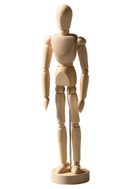 人偶素描模型家居客厅装饰摆件