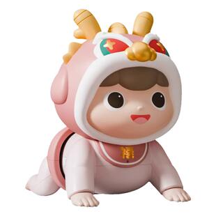 电动爬娃0到6个月婴儿抬头练习1岁宝宝爬行引导训练学爬早教玩具