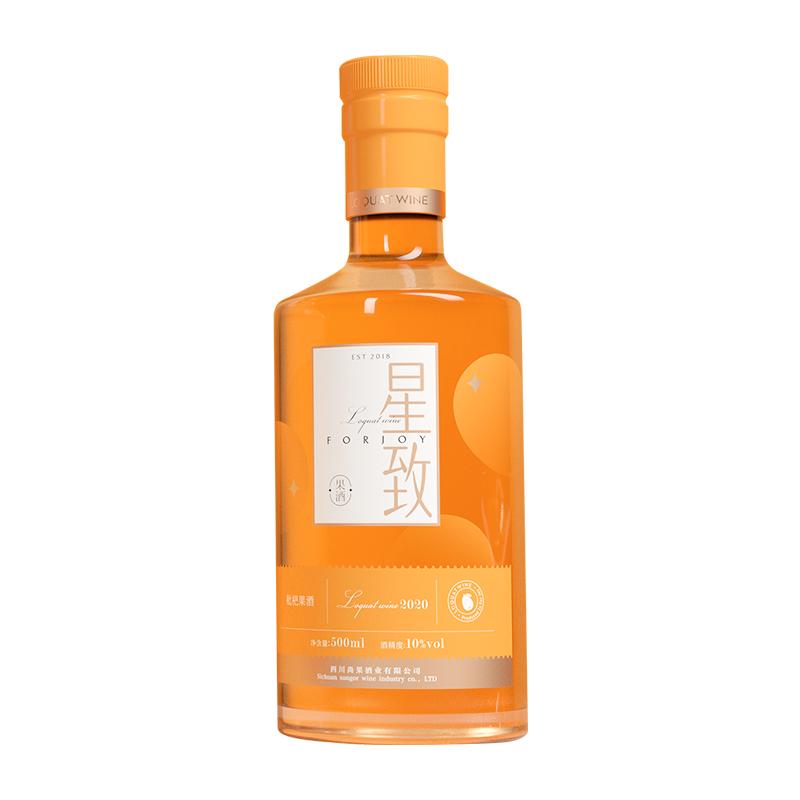 星致枇杷酒微醺晚安小酒500ml
