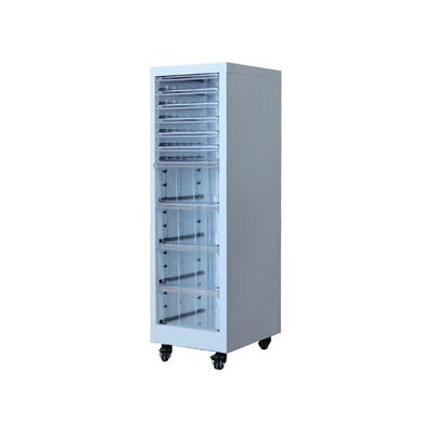 A4单列文件柜抽屉式可组合美甲店甲油胶收纳柜夹缝储物柜桌下矮柜