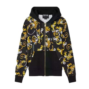Versace/范思哲VJ 男士时尚奢潮印花纯棉开衫卫衣 78GAI3Z1 FS189