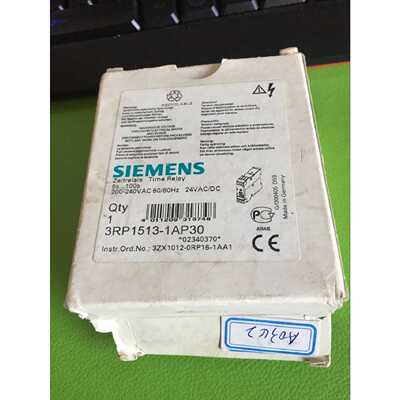 议价西门子 3RP1513-1AP30 时间继电器 3RP15131AP30原装现货
