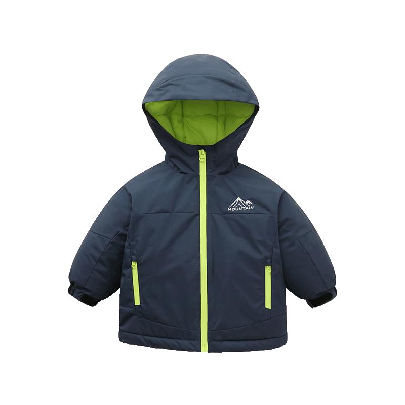 齐齐熊棉服宝宝休闲保暖