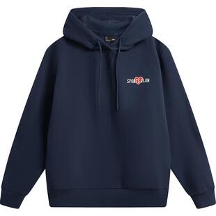 李宁加绒卫衣女款冬季官方新款长袖帽衫连帽休闲上衣针织运动服