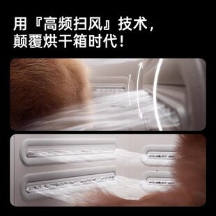 PLUS记洱扫水负离子犬猫通用烘箱智能恒温 Jirpet宠物烘干箱C