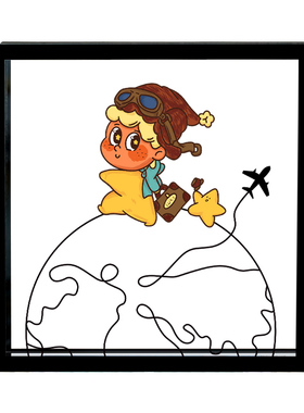 亚克力收纳框门票车票纪念币收藏