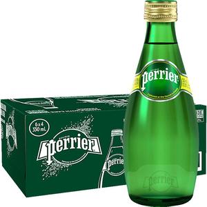 perrier含气天然矿泉水玻璃瓶