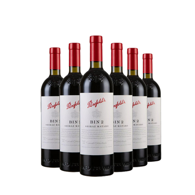 （T）奔富（Penfolds）bin2*6瓶装木塞750ml干红葡萄酒原瓶进口