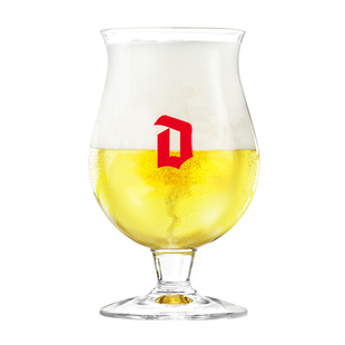 比利时啤酒督威三花啤酒杯DUVEL玻璃进口杯子高脚酒杯450ml带礼盒