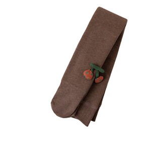 女童加厚加绒连裤袜细条纹保暖裤新款过年百搭裤子袜子时尚打底裤