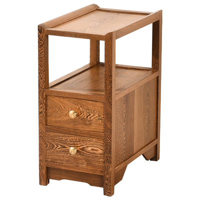 鸡翅木双层小茶几红木新中式实木