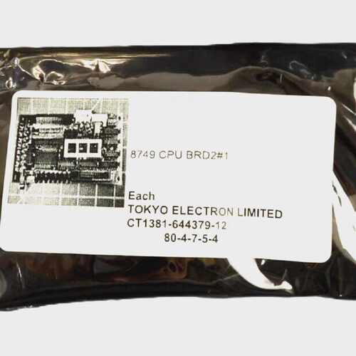 TEL Tokyo Electron 1381-644379-12 CPU 板 PCB 组件全新剩余
