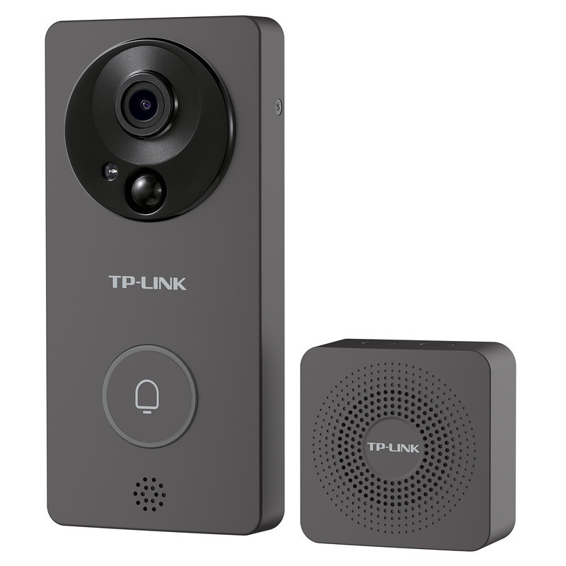 TPLINK免打孔可视门铃监控二合一