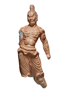 天龙山石窟金刚力士文物冰箱贴