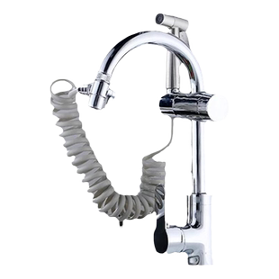 厨房水龙头延伸神器防溅水冷热加长可伸缩抽拉式外接花洒冲洗喷枪