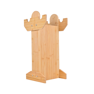 弓箭架通用箭馆多功能落地射箭箭筒支架复合传统美猎反曲实木弓架