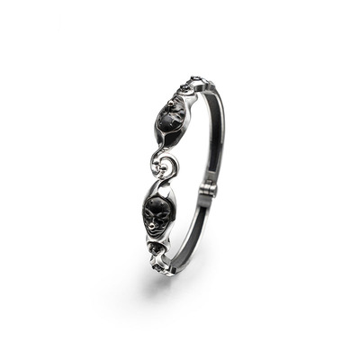 手工做旧银饰手镯Arthur.k