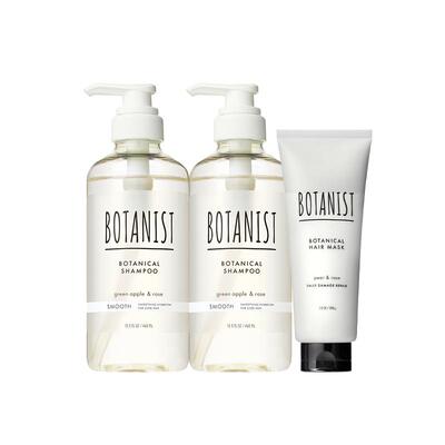 BOTANIST植物学家蓓甜诗柔顺洗护改善毛躁洗发水护发素发膜套装