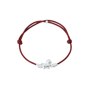 s999纯银小马红手绳马年2026本命年红绳手链女士礼物新年手饰招财