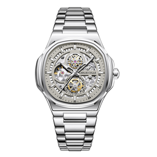 瑞士正品鹦鹉螺男士手表男款机械表全自动高级感名牌时尚潮流男表