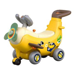 儿童平衡车1-3岁宝宝飞机滑行车小孩无脚踏婴儿多功能滑步2岁以上