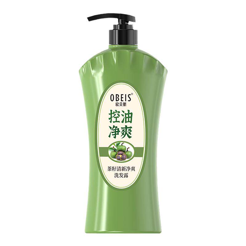 [官方正品]欧贝斯茶籽清爽洗发露