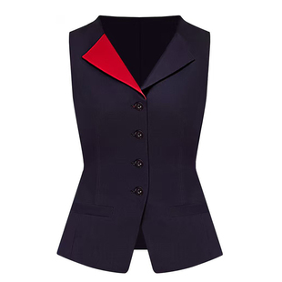 空姐制服夏马甲职业装女酒店经理KTV服务员售楼部工作服套装